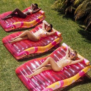 FunBoy Barbie chaise lounge pool float!!